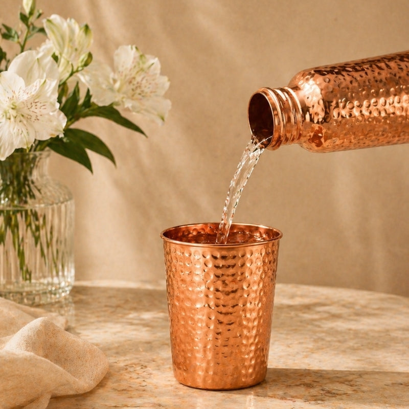 Vaso de Cobre Martillado MyTamra™