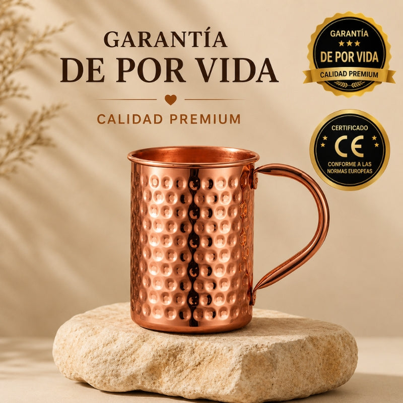 Taza de Cobre Martillado MyTamra™