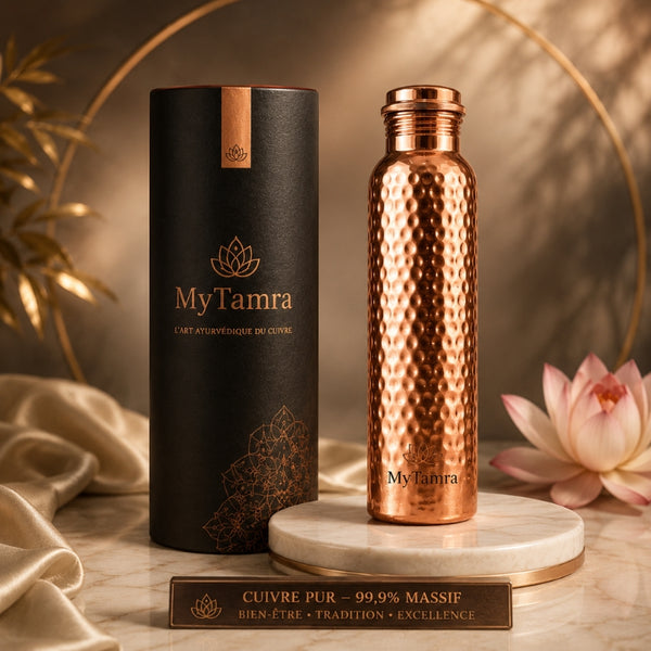 Botella de Cobre Macizo — Heritage MyTamra™