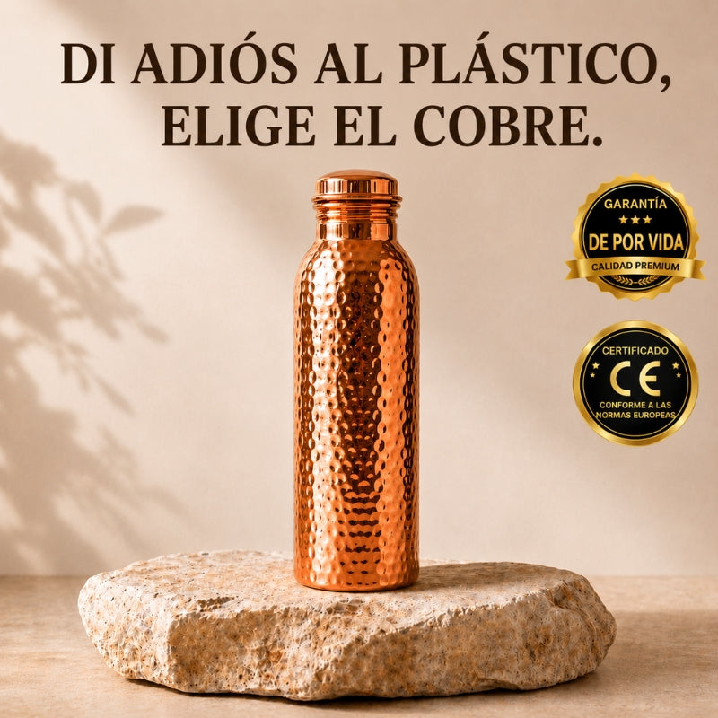 Botella de Cobre – MyTamra™ | Agua Purificada Naturalmente, Sin Plástico